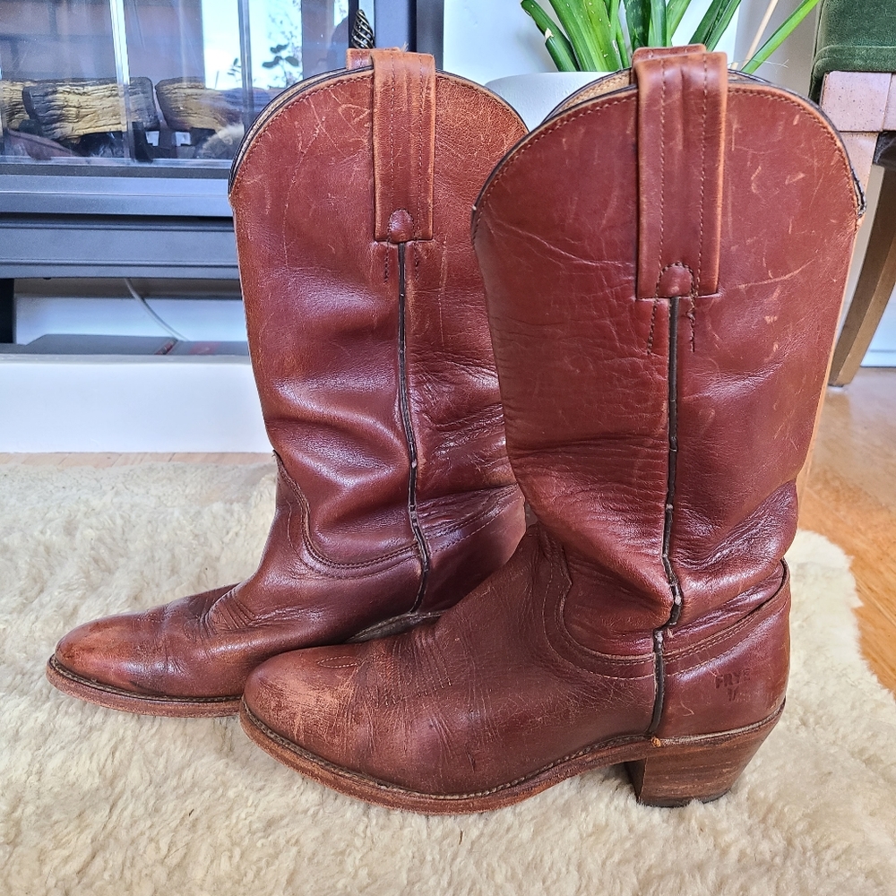 Vintage Frye cowboy boots